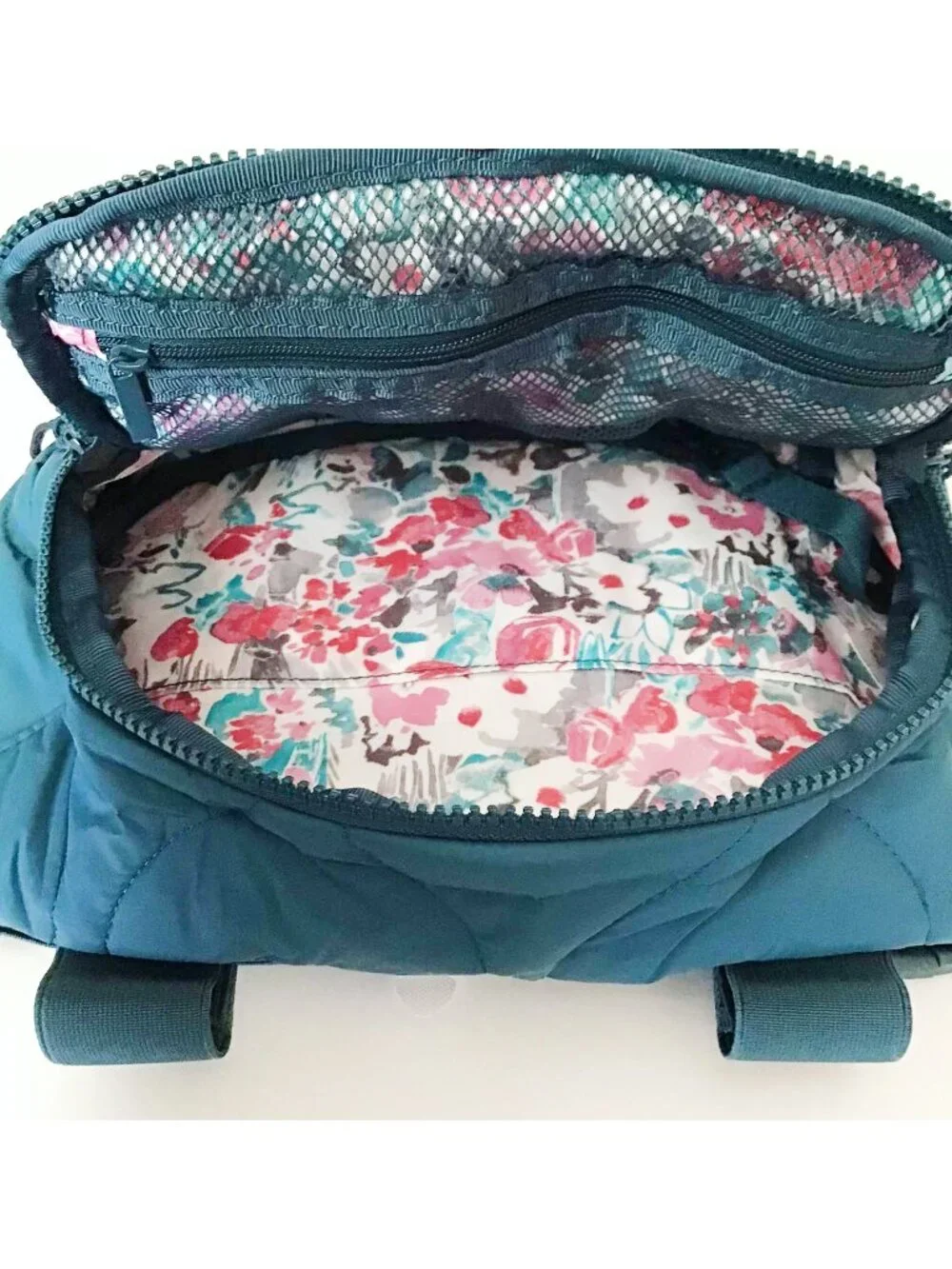Vera Bradley Featherweight Belt Bag Quilted Fanny Pack Blue
